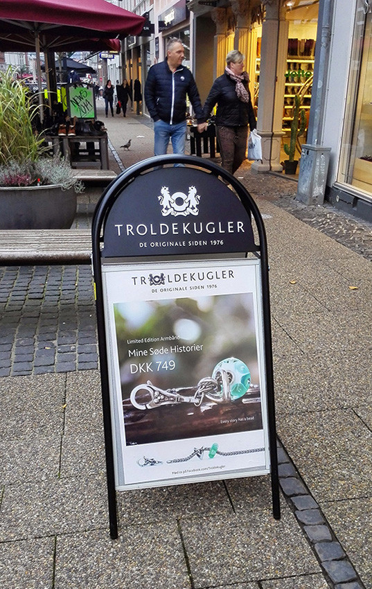 Expo Gotik Kundenstopper A1 - weiß